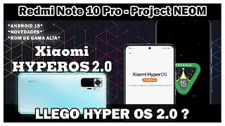 Redmi Note 10 Pro - LLEGO HYPER OS 2.0 CON ANDROID 15 ? NOVEDADES ?