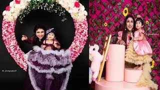 AILA KUTTY! 1st Birthday Celebration With AlyaManasa Aila And Sanjeev