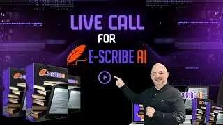 Last Chance To Register For The Live Call Escribe AI 2.0