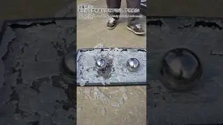Glass violence test- MESSEA impact resistant glass#windows #impactresistant #glass #experiment #test