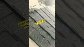 dach z czarnego gontu
