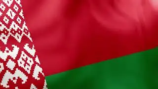 BELARUS - Waving Flag Loop 4K