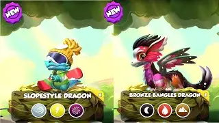 Hatched Slopesty and Bronze bangles Dragons-Dragon Mania legends | Open 22 last big chest Dungeon