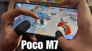 Poco M7 Unboxing 🍷 And free Fire Gaming Test, 50 Mp Sony camera, Snapdragon 4s Generation 💀