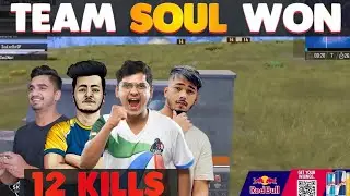 TEAM SOUL WON | Soul 12 kills Chicken Dinner | Team Soul Op