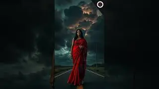 Unsolved Mystery: The Woman in the Red Saree | Real Footage Caught on Camera! #unsolvedmysteries