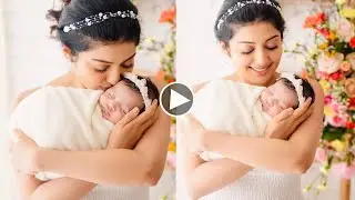 Pranitha daughter Naming Ceremony | Pranitha with daughter New Video | Pranitha Subhash daughter