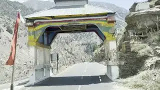 Road Drive to Nako - Valley Drive from Kalpa to Nako