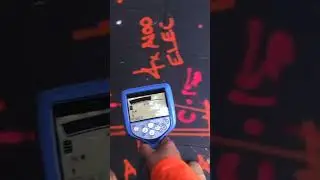 Expert Utility Locator Locating Underground Utilities using Magic Detector 👷🚧