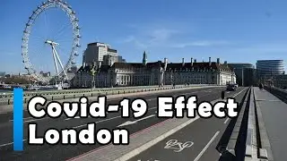 Drone Footage LONDON Under Covid-19 LOCKDOWN