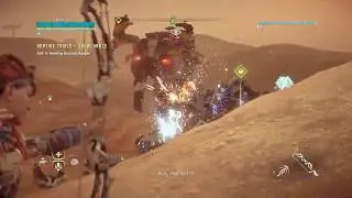 Horizon Zero Dawn Trampler Fight