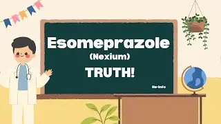 Esomeprazole (Nexium) Explained: Acid Reflux, GERD & Ulcer Relief | How It Works + Side Effects