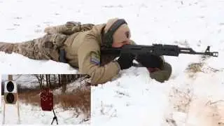 NEW AK47 C39V2 at 300 yds