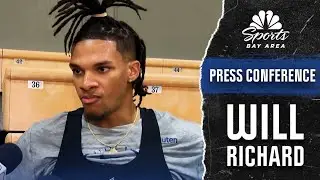 Warriors rookie Will Richard excited for 2025-26 NBA season opener vs. Lakers | NBC Sports BA