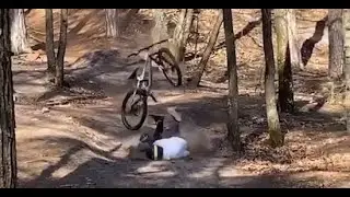 Big crash - Une belle luxation | Fontainebleau