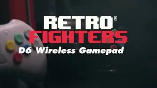Retro Fighters D6 Dreamcast Controller for Switch/PC/Dreamcast