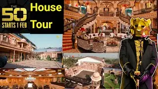 The 50 Lion House Tour 😲 | THE 50 HOUSE | The 50 House Tour Exclusive | First Look Of The 50 Palace
