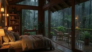 Никакой рекламы! Звуки дождя для сна - ASMR Звуки дождя и грома для сна и расслабления
