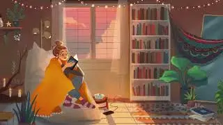 Aesthetic Sweet Music |  Girl reading book  | lofi hip hop mix (relax/study/sleep)