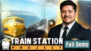 7D2D Big Update & AWESOME FREE DEMO | TRAIN STATION PROJECT | Full Demo | Hindi