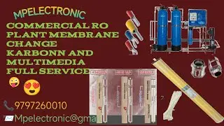 Commercial RO ka membrane Kaise change karte hain#
