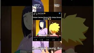 Hinata Catches Boruto With Jiraiya Sensei Novel 😂💥