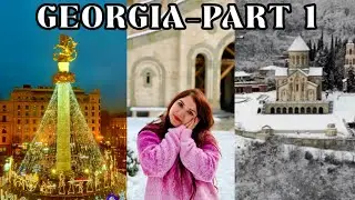 GEORGIA VLOG | TBILISI | KAKHETI WINE REGION | FREEDOM SQUARE |  DECEMBER | WINTER ❄️⛄️
