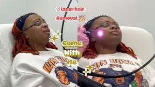 Come with me to my laser hair removal appointment ‼️🥳🎉