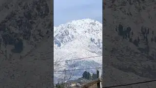 Azan + beautiful view snow mountain