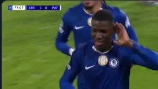 Moises Caicedo Goal | Chelsea vs Pafos 1-0 | Highlights and Goals | Champions League 26