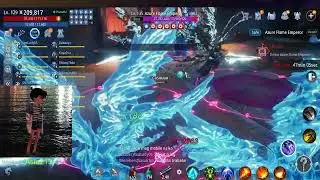 Just helping allied clan in Azure Flame Emperor and chitchat