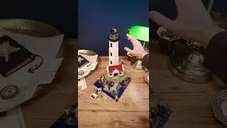 Motorized Lighthouse Build with LEGO&reg; Bricks | LEGO&reg; Ideas #Shorts