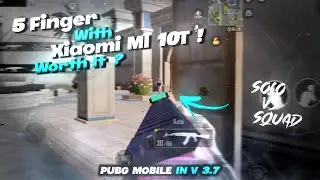 Xiaomi Mi 10T PUBG Test 2025 5 Fingers + Full Gyro | NEW UPDATE In v3.7 | Pubg Mobile Gameplay #14