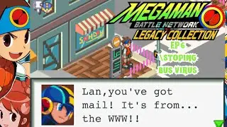 Играю в Mega Man Battle Network 1, эпизод 6: Остановка вируса автобуса.