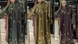 🔥ঈদ কালেকশন দুবাই জাফলং কাপড়ের এমব্রয়ডারি কাজের পার্টি বোরকা কালেকশন🥰 #borka