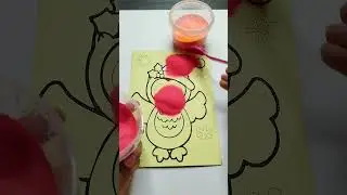 Sand Art Magic! 🧡✨ Watch This Christmas Penguin Come to Life