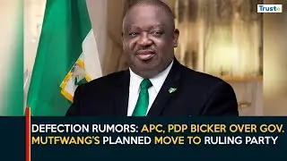 Defection Rumors: APC, PDP Bicker Over Gov. Mutfwang&rsquo;s Planned Move To Ruling Party
