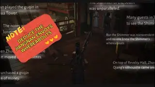 DEDUCE THE JIANGNAN ENVOYS WHEREABOUTS where ￼winds meet game 