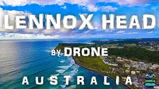 NSW BEACHES: FLYING OVER LENNOX HEAD (NSW) AUSTRALIA