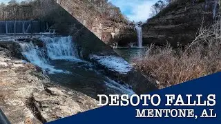 Hiking to the bottom of Desoto Falls