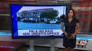 Video: FBI, IRS raid State Sen. Carlos Uresti's law office