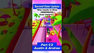 Austin & Andrea p1 📺 Brooke andJubal Second Date Update 📲#seconddateupdate #brookeandjuba #radioshow