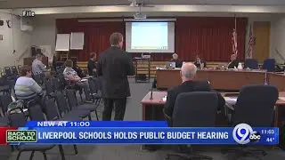 Liverpool School District holds public budget hearing
