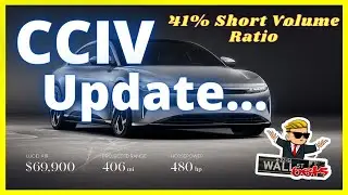 CCIV Update... 41% Short Volume Ratio Today!! 🚀🚀