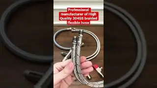 Flexible faucet braided hose, faucet connector water supply line,China Factory Manufacturer Supplier