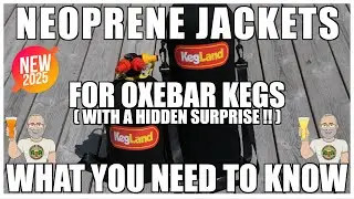 Oxebar Keg Neoprene Jacket  Parka For Homebrewers