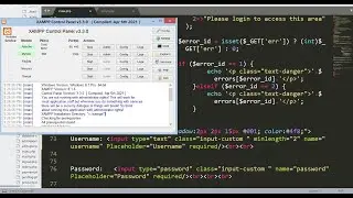 How to run your HTML/PHP site on Localhost with XAMPP ( cleaning services management system)