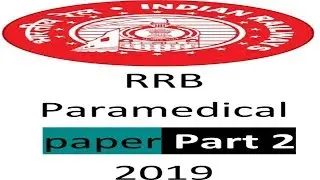 RRB | RRB paramedical recruitment 2019|| RRB staff nurse paper || paramedical