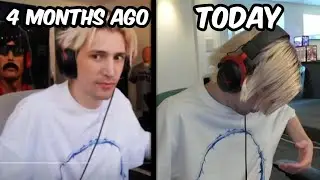 xQc Realizes He Hasn't Washed His Shirt in 4 Months...