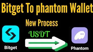 How to transfer USDT from Bitget to phantom Wallet || bitget to phantom 